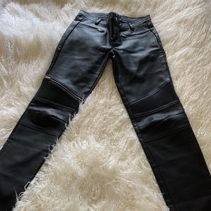 Zara Pants - Brand New faux leather pants Zara Pants - Brand New faux leather pants